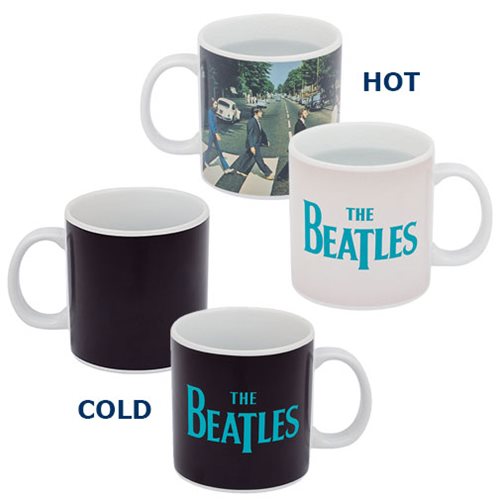 The Beatles Abbey Road 20 oz. Heat Reactive Ceramic Mug